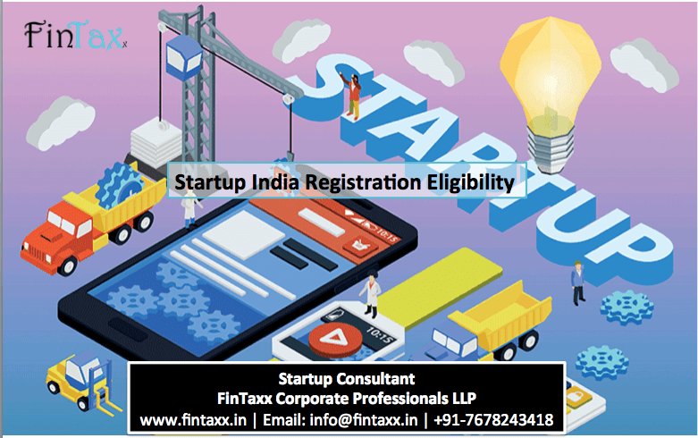 Startup India Registration Eligibility 